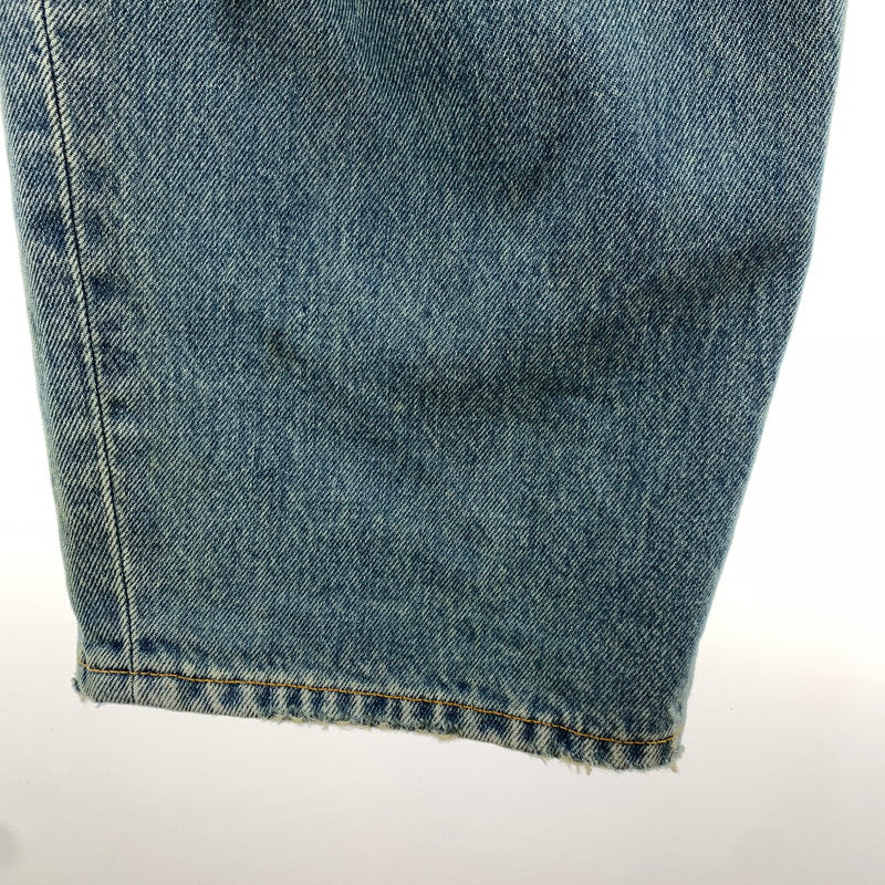 【中古品】【メンズ】 BALENCIAGA バレンシアガ JP57 2022 01305 DENIM PANTS デニムパンツ ズボン ジーンズ ジーパン ボトムス ライトブルー SIZE:32 ※裾汚れ有 152-260813-mh-31-fuzh サイズ：32 カラー：ライトブルー 万代Net店