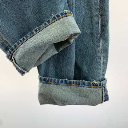 【中古品】【メンズ】 BALENCIAGA バレンシアガ JP57 2022 01305 DENIM PANTS デニムパンツ ズボン ジーンズ ジーパン ボトムス ライトブルー SIZE:32 ※裾汚れ有 152-260813-mh-31-fuzh サイズ：32 カラー：ライトブルー 万代Net店