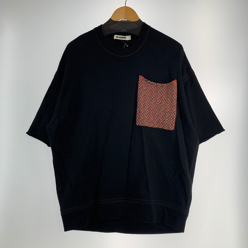 【中古品】【メンズ】 JIL SANDER ジルサンダー JSUN707022 POCKET SS TEE 半袖 トップス Tシャツ 古着 141-260813-mh-12-fuzh サイズ：S カラー：ブラック 万代Net店