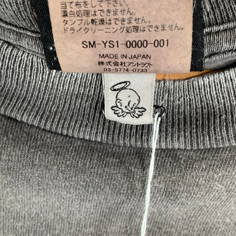 【中古品】【メンズ】 SAINT MICHAEL セントマイケル SM-YS1-0000-001 SAINT SS TEE 半袖 トップス Tシャツ 古着 タグ付属 140-260813-mh-11-fuzh サイズ：L カラー：ブラック 万代Net店
