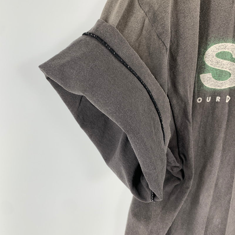 【中古品】【メンズ】 SAINT MICHAEL セントマイケル SM-YS1-0000-001 SAINT SS TEE 半袖 トップス Tシャツ 古着 タグ付属 140-260813-mh-11-fuzh サイズ：L カラー：ブラック 万代Net店