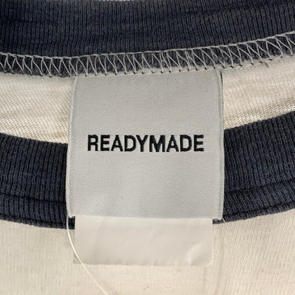 【中古品】【メンズ】 READYMADE レディメイド RE-CO-WH-00-00-276 SS T-SHIRT 24SS 半袖 トップス Tシャツ 古着 142-260813-mh-10-fuzh サイズ：XL カラー：ホワイト 万代Net店