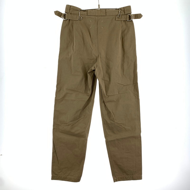 【中古品】【メンズ】 MAISON MARGIELA メゾン マルジェラ S50KA0535 COTTON PANTS コットン パンツ ズボン ボトムス BEIGE SIZE:44 152-260813-mh-33-fuzh サイズ：44 カラー：ベージュ 万代Net店