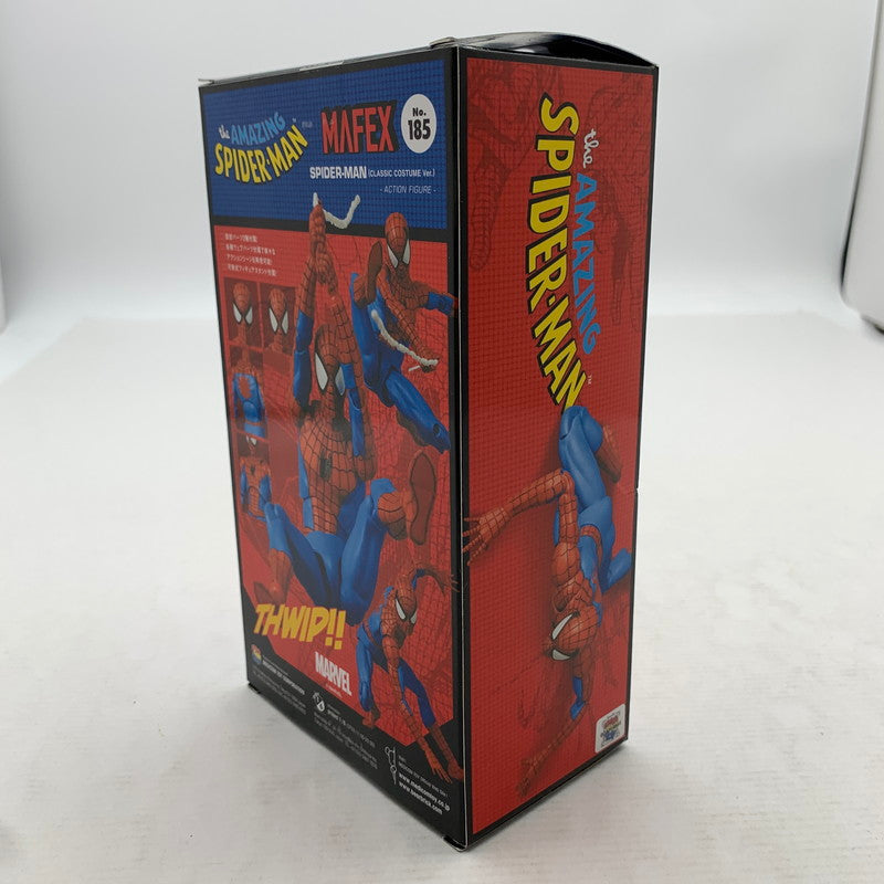 【中古品】 未開封 メディコム・トイ MAFEX スパイダーマン (CLASSIC COSTUME Ver.) フィギュア アメコミ ※箱に傷みあり 055-260909-io-52-fuzh 万代Net店