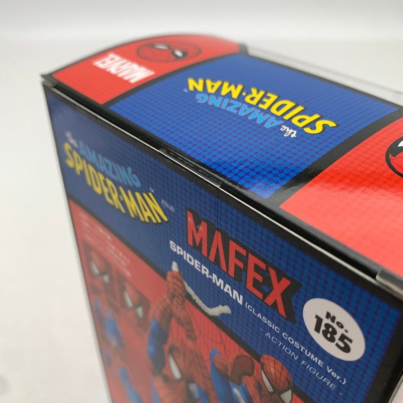 【中古品】 未開封 メディコム・トイ MAFEX スパイダーマン (CLASSIC COSTUME Ver.) フィギュア アメコミ ※箱に傷みあり 055-260909-io-52-fuzh 万代Net店