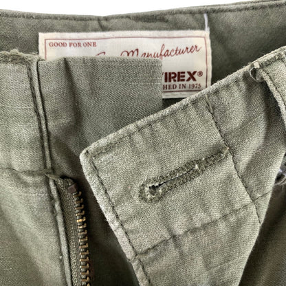 【中古品】【メンズ】 AVIREX アヴィレックス CARGO PANTS カーゴ パンツ ボトムス ズボン 古着 ※ボタン欠品 156-260813-mh-25-fuzh サイズ：M カラー：カーキ 万代Net店