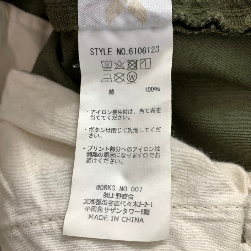 【中古品】【メンズ】 AVIREX アヴィレックス CARGO PANTS カーゴ パンツ ボトムス ズボン 古着 ※ボタン欠品 156-260813-mh-25-fuzh サイズ：M カラー：カーキ 万代Net店