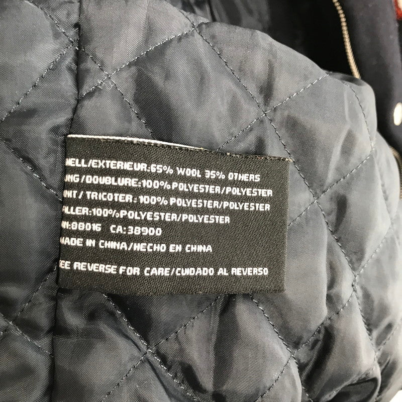 【中古品】【メンズ】 PELLE PELLE ペレペレ 812KM8 スタジャン スタジアム ジャンパー アウター コート 古着 142-260819-mh-02-fuzh サイズ：3X カラー：ネイビー 万代Net店
