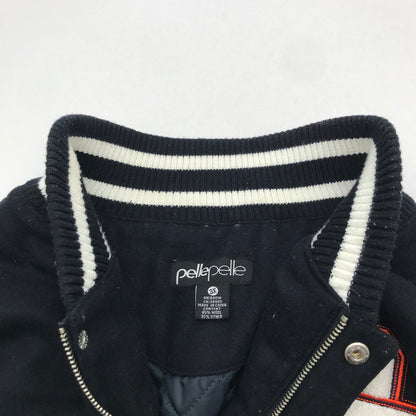 【中古品】【メンズ】 PELLE PELLE ペレペレ 812KM8 スタジャン スタジアム ジャンパー アウター コート 古着 142-260819-mh-02-fuzh サイズ：3X カラー：ネイビー 万代Net店