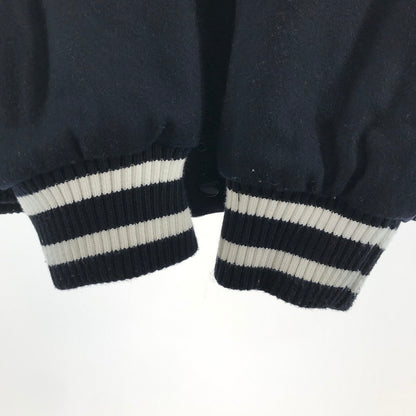 【中古品】【メンズ】 PELLE PELLE ペレペレ 812KM8 スタジャン スタジアム ジャンパー アウター コート 古着 142-260819-mh-02-fuzh サイズ：3X カラー：ネイビー 万代Net店
