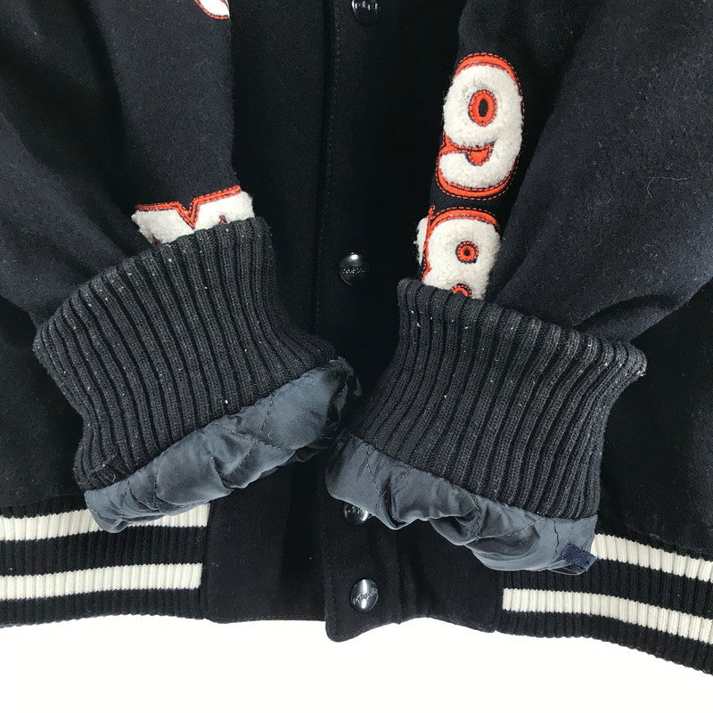 【中古品】【メンズ】 PELLE PELLE ペレペレ 812KM8 スタジャン スタジアム ジャンパー アウター コート 古着 142-260819-mh-02-fuzh サイズ：3X カラー：ネイビー 万代Net店