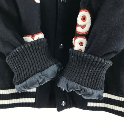 【中古品】【メンズ】 PELLE PELLE ペレペレ 812KM8 スタジャン スタジアム ジャンパー アウター コート 古着 142-260819-mh-02-fuzh サイズ：3X カラー：ネイビー 万代Net店