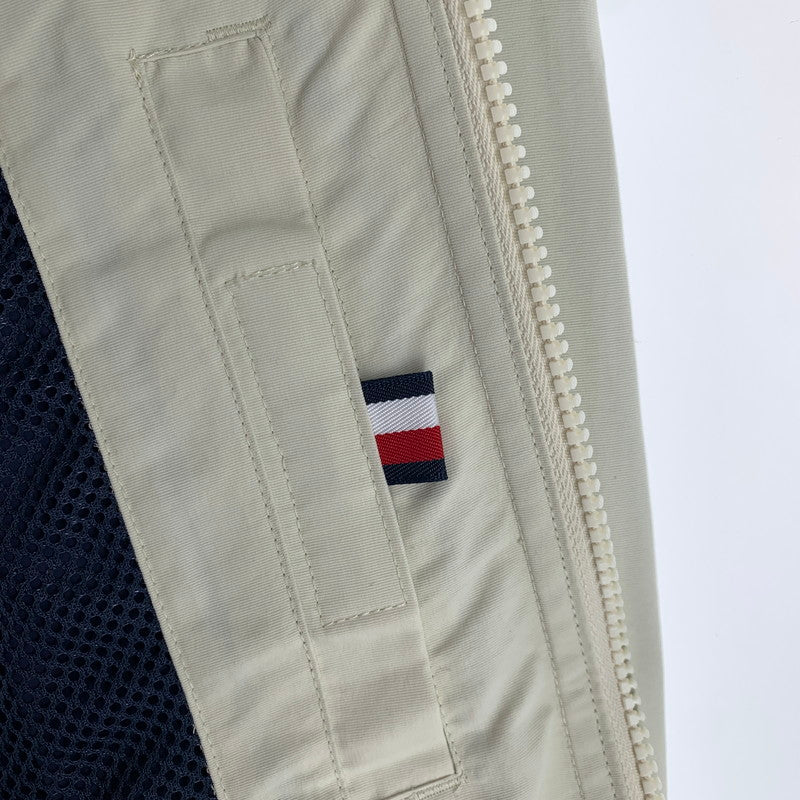 【中古品】【メンズ】 TOMMY HILFIGER トミーヒルフィガー ブルゾン ジャケット コート アウター 古着 147-261009-mh-04-fuzh サイズ：L カラー：クリーム 万代Net店