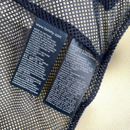 【中古品】【メンズ】 TOMMY HILFIGER トミーヒルフィガー ブルゾン ジャケット コート アウター 古着 147-261009-mh-04-fuzh サイズ：L カラー：クリーム 万代Net店