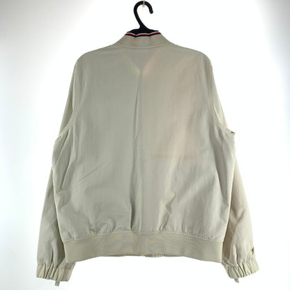 【中古品】【メンズ】 TOMMY HILFIGER トミーヒルフィガー ブルゾン ジャケット コート アウター 古着 147-261009-mh-04-fuzh サイズ：L カラー：クリーム 万代Net店