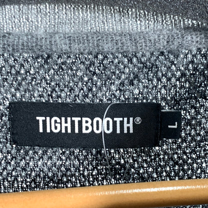【中古品】【メンズ】 TIGHT BOOTH CHECKER PLATE MOHAIR SWEATER モヘアニットセーター オーバーサイズ 142-260815-gm-39-fuzh サイズ：L カラー：グレー 万代Net店