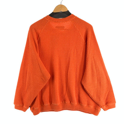 【中古品】【メンズ】 TIGHTBOOTH CHAIN CREW KNIT クルーネックニット セーター オーバーサイズ 142-260815-gm-40-fuzh サイズ：L カラー：オレンジ 万代Net店