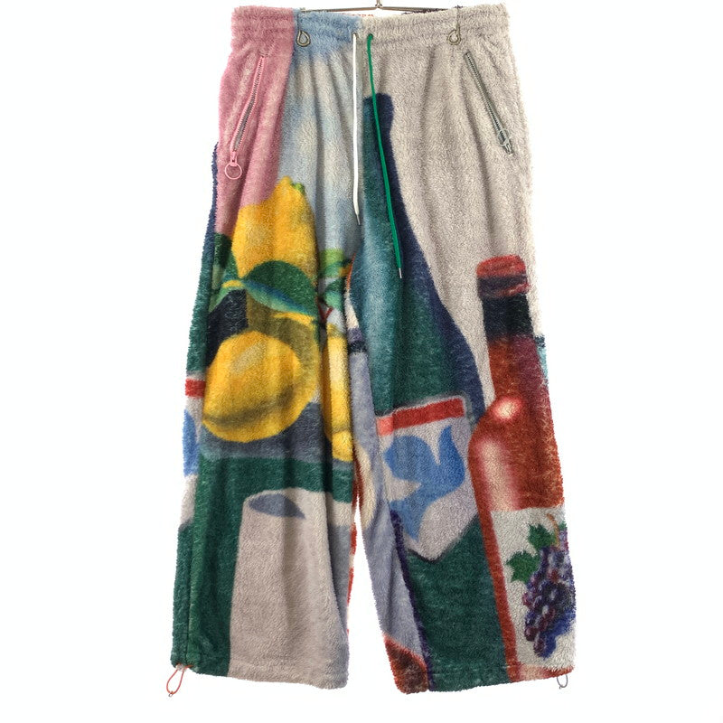 【中古品】【メンズ】 TSTS ティーエスティーエス 25AMM0305 FLEECE PANTS フリース パンツ ボトムス ズボン 総柄 レモン SIZE:M 151-260813-mh-30-fuzh サイズ：M カラー：総柄 万代Net店