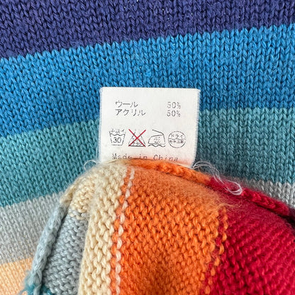 【中古品】【メンズ】 APPLEBUM アップルバム ニット RAINBOW 142-260929-ny-01-fuzh サイズ：M カラー：レインボー 万代Net店