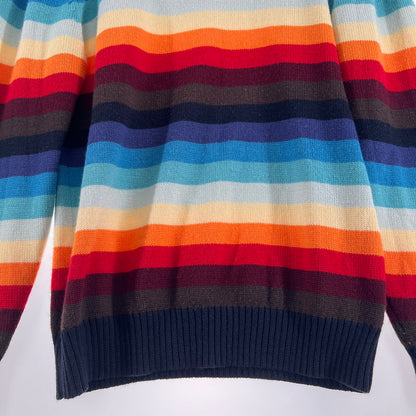 【中古品】【メンズ】 APPLEBUM アップルバム ニット RAINBOW 142-260929-ny-01-fuzh サイズ：M カラー：レインボー 万代Net店