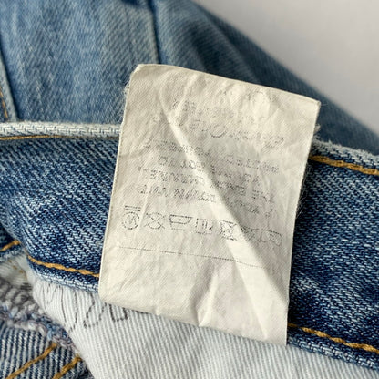 【中古品】【メンズ】 BACK CHANNEL バックチャンネル DENIM PANTS デニムパンツ ジーンズ ボトムス ブランド 古着 153-260815-gm-59-fuzh サイズ：XL カラー：インディゴ 万代Net店