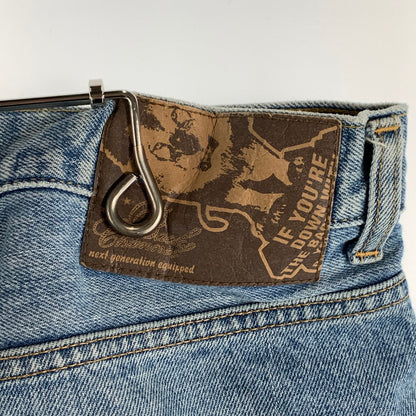 【中古品】【メンズ】 BACK CHANNEL バックチャンネル DENIM PANTS デニムパンツ ジーンズ ボトムス ブランド 古着 153-260815-gm-59-fuzh サイズ：XL カラー：インディゴ 万代Net店