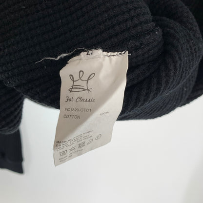 【中古品】【メンズ】 FAT CLASSIC エフエイティー クラシック FC1820-CT01 THERMAL L S TEE トップス 長袖 Tシャツ 古着 142-260813-mh-21-fuzh サイズ：L カラー：ブラック 万代Net店