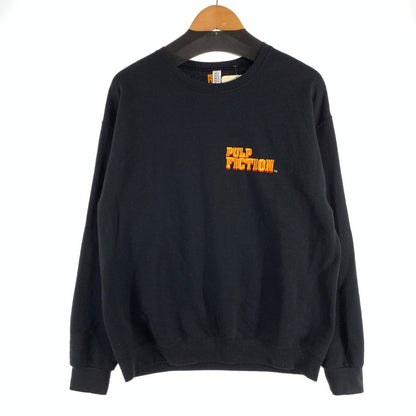 【中古品】【メンズ】 WACKO MARIAxPULP FICTIONxJERZEES MOVIE PRINT SWEAT パルプ・フィクション ムービー スウェット 映画 142-260815-gm-38-fuzh サイズ：L カラー：ブラック 万代Net店