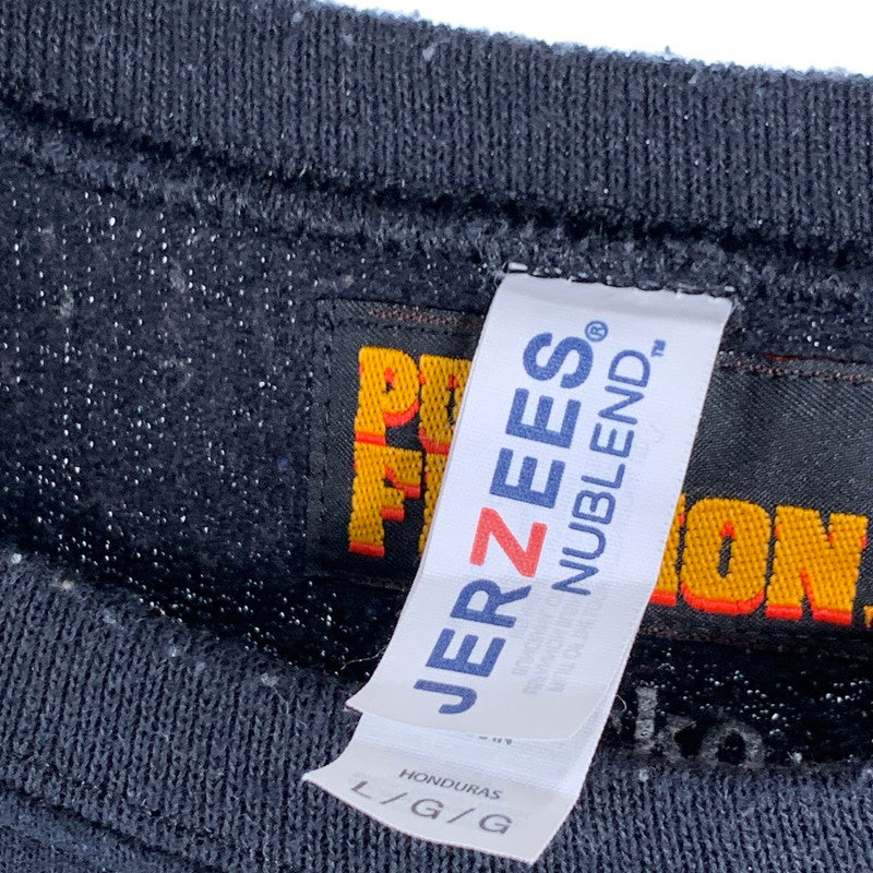 【中古品】【メンズ】 WACKO MARIAxPULP FICTIONxJERZEES MOVIE PRINT SWEAT パルプ・フィクション ムービー スウェット 映画 142-260815-gm-38-fuzh サイズ：L カラー：ブラック 万代Net店