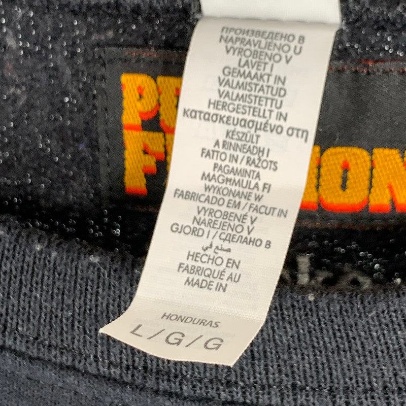 【中古品】【メンズ】 WACKO MARIAxPULP FICTIONxJERZEES MOVIE PRINT SWEAT パルプ・フィクション ムービー スウェット 映画 142-260815-gm-38-fuzh サイズ：L カラー：ブラック 万代Net店