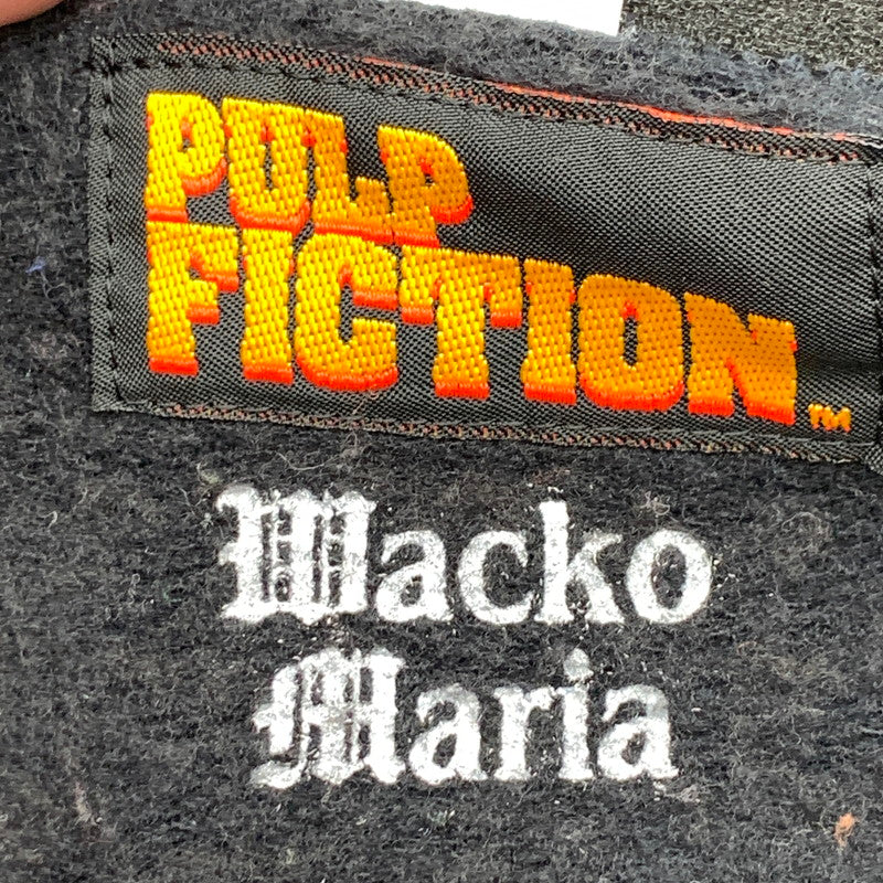 【中古品】【メンズ】 WACKO MARIAxPULP FICTIONxJERZEES MOVIE PRINT SWEAT パルプ・フィクション ムービー スウェット 映画 142-260815-gm-38-fuzh サイズ：L カラー：ブラック 万代Net店