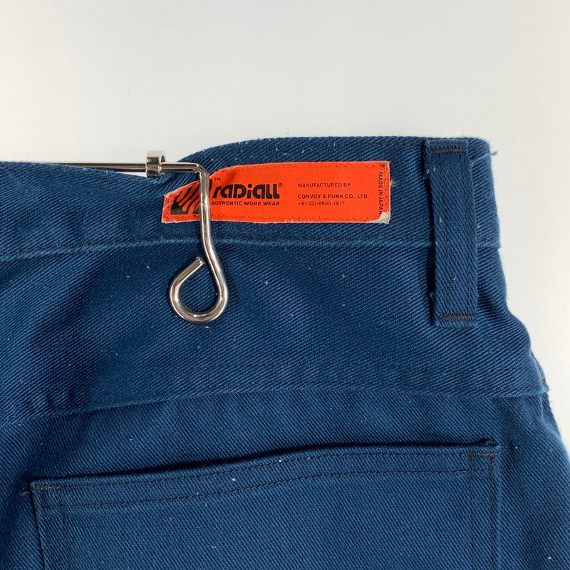 【中古品】【メンズ】 RADIALL ラディアル RAD-CNQ-PT003 CNQ FRISCO PANTS フリスコパンツ ボトムス ブランド 古着 153-260815-gm-54-fuzh サイズ：34 カラー：ブルー 万代Net店