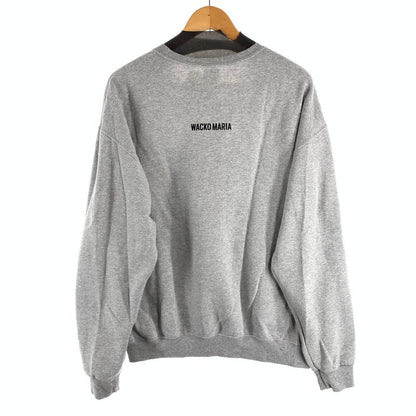【中古品】【メンズ】 WACKO MARIA ワコマリア×STAND BY ME CREW NECK SWEAT SHIRT クルーネックスウェット ムービー 映画 142-260815-gm-45-fuzh サイズ：L カラー：グレー 万代Net店