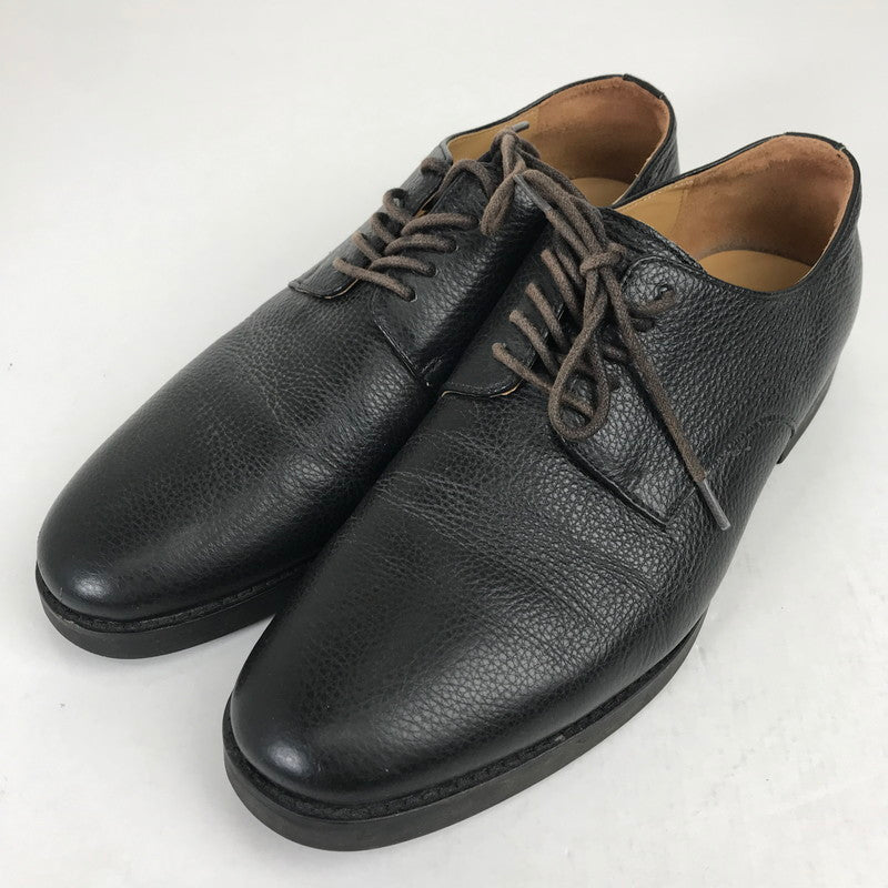 【中古品】【メンズ】 COACH コーチ DERBY PBL LTH（ダービー ペブルド レザー） プレーントゥ・レースアップドレスシューズ シボ革 ビジネスシューズ レザー 靴 ※本体のみ スニーカー 靴 162-260814-nm-23-fuzh サイズ：SIZE:42 カラー：ブラック 万代Net店