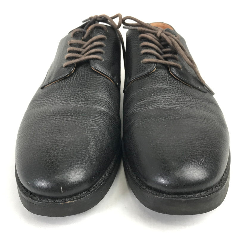 【中古品】【メンズ】 COACH コーチ DERBY PBL LTH（ダービー ペブルド レザー） プレーントゥ・レースアップドレスシューズ シボ革 ビジネスシューズ レザー 靴 ※本体のみ スニーカー 靴 162-260814-nm-23-fuzh サイズ：SIZE:42 カラー：ブラック 万代Net店