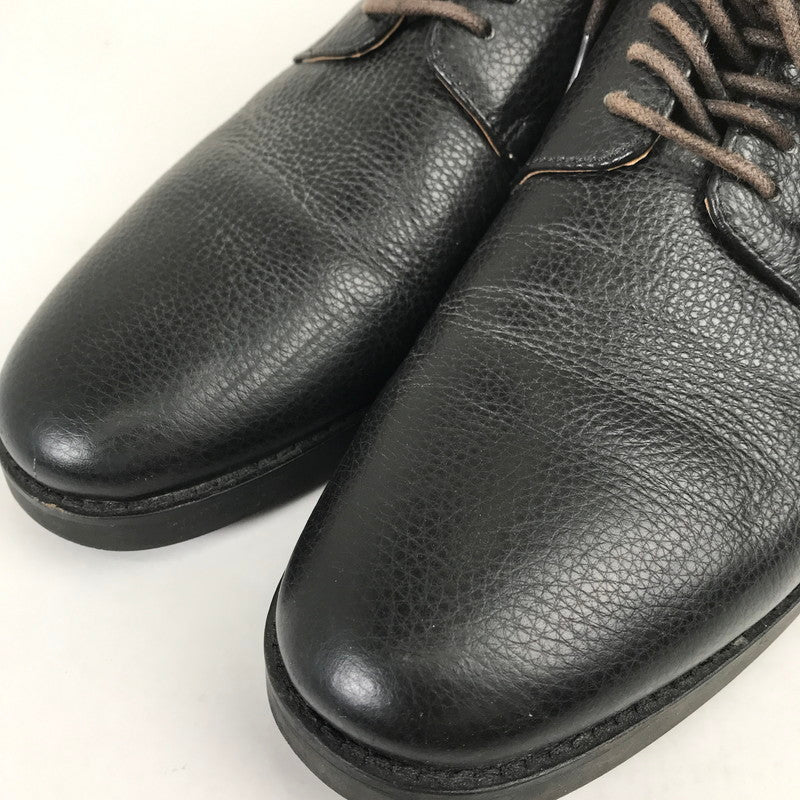 【中古品】【メンズ】 COACH コーチ DERBY PBL LTH（ダービー ペブルド レザー） プレーントゥ・レースアップドレスシューズ シボ革 ビジネスシューズ レザー 靴 ※本体のみ スニーカー 靴 162-260814-nm-23-fuzh サイズ：SIZE:42 カラー：ブラック 万代Net店