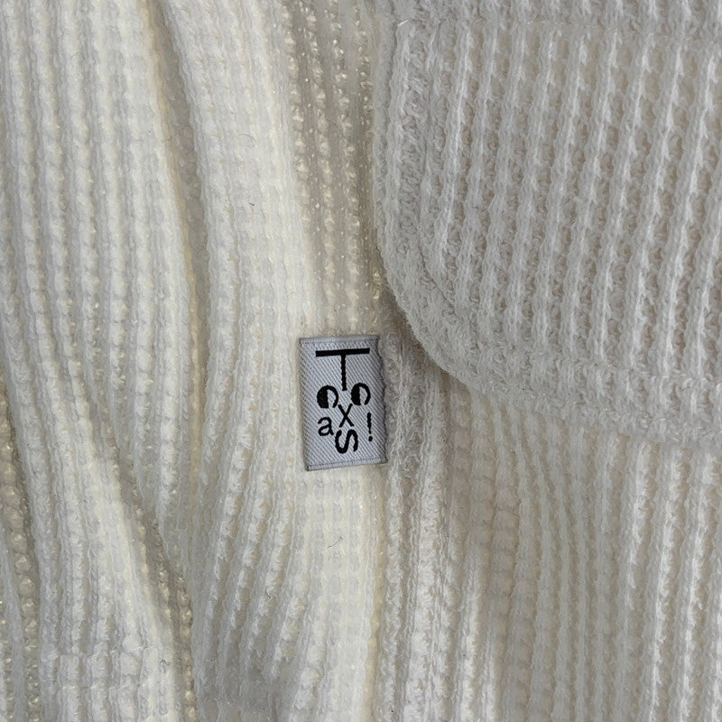 【中古品】【メンズ】 COSMOS TEXAS コスモス テキサス WAFFLE JACKET ワッフル ジャケット アウター コート 古着 140-260813-mh-13-fuzh サイズ：L カラー：ホワイト 万代Net店