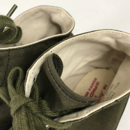 【中古品】【メンズ】 ANATOMICA × WAKOUWA (アナトミカ × ワクワ) CANVAS DECK SHOES-HI キャンバス デッキシューズ ハイカット スニーカー※本体のみ 162-260814-nm-24-fuzh サイズ：7 カラー：カーキ 万代Net店