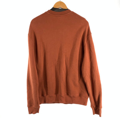 【中古品】【メンズ】 MAISON KITSUNE メゾンキツネ NM00307 KM0307 CREW NECK SWEAT SHIRT クルーネックスウェット トップス 140-260815-gm-37-fuzh サイズ：XL カラー：ブラウン 万代Net店