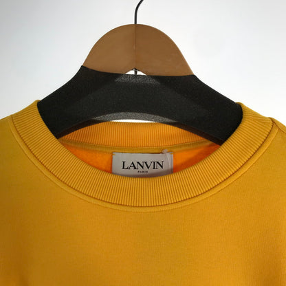 【中古品】【メンズ】 LANVIN ランバン SS0004-J209-A23 スウェット トレーナー トップス 長袖 古着 141-260813-mh-24-fuzh サイズ：XL カラー：イエロー 万代Net店