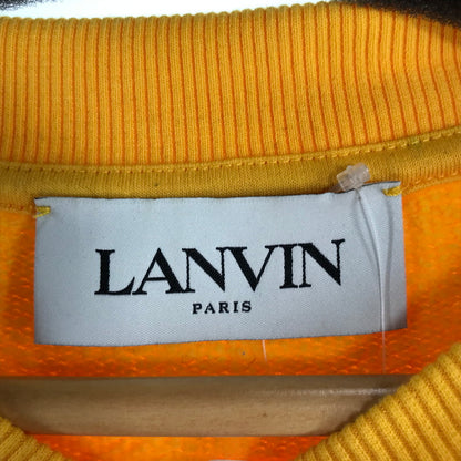 【中古品】【メンズ】 LANVIN ランバン SS0004-J209-A23 スウェット トレーナー トップス 長袖 古着 141-260813-mh-24-fuzh サイズ：XL カラー：イエロー 万代Net店