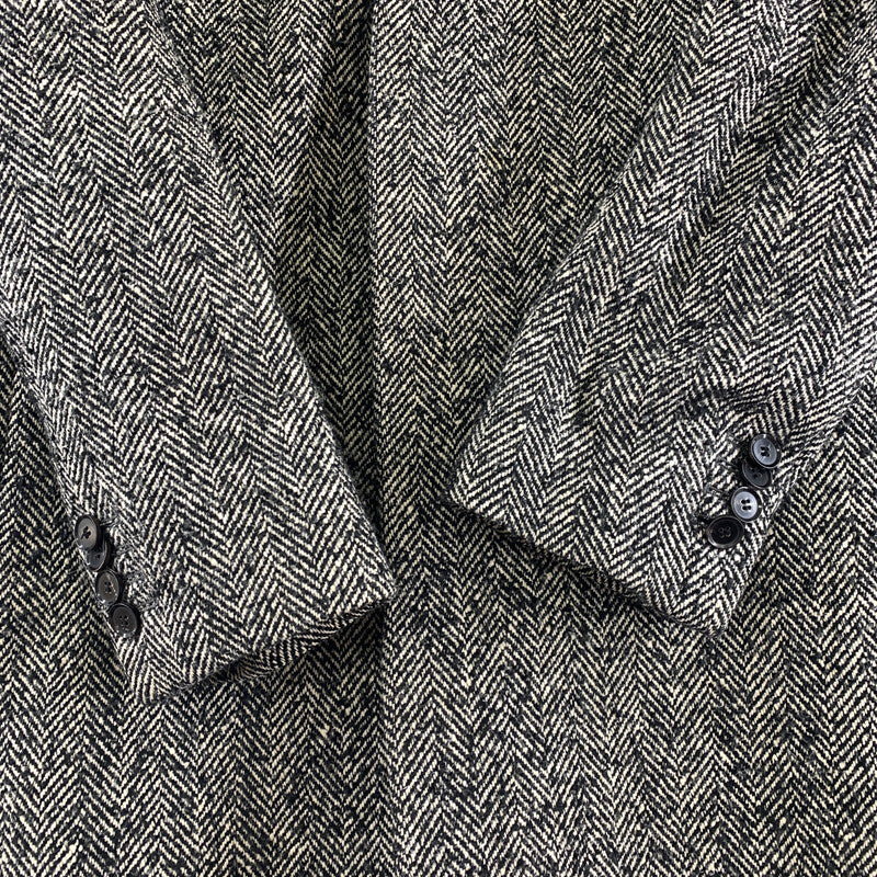 【中古品】【メンズ】 KATHARINE HAMNETT キャサリン・ハムネット チェスターコート ヘリンボーン柄/SIZE:AL ※シミ・汚れ・ほつれ有 141-260920-io-20-fuzh 万代Net店