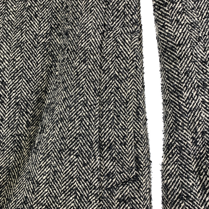 【中古品】【メンズ】 KATHARINE HAMNETT キャサリン・ハムネット チェスターコート ヘリンボーン柄/SIZE:AL ※シミ・汚れ・ほつれ有 141-260920-io-20-fuzh 万代Net店