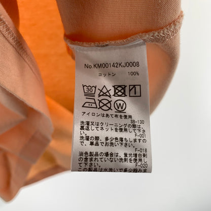 【中古品】【メンズ】 MAISON KITSUNE メゾン キツネ 半袖Tシャツ サーモンピンク SIZE:XL 141-260818-io-14-fuzh 万代Net店