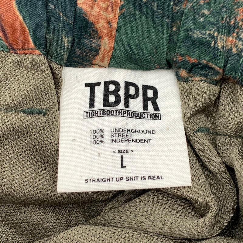 【中古品】【メンズ】 TIGHTBOOTH NYLON PANTS ナイロンパンツ ボトムス ブランド 古着 153-260815-gm-56-fuzh サイズ：L カラー：グリーン 万代Net店