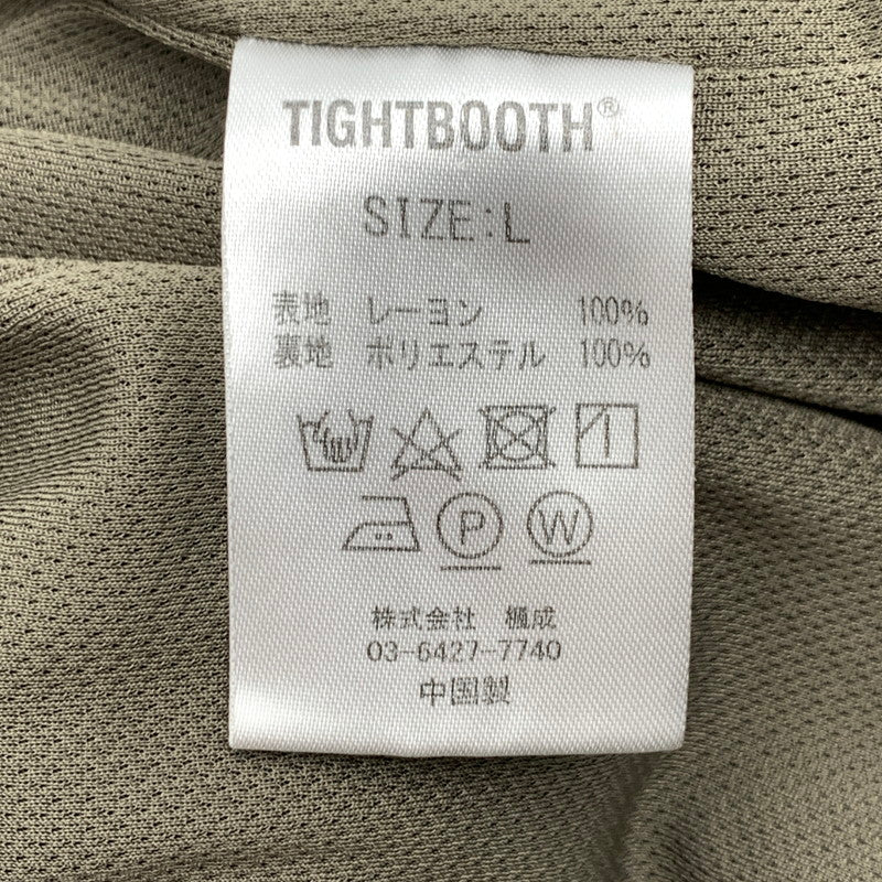 【中古品】【メンズ】 TIGHTBOOTH NYLON PANTS ナイロンパンツ ボトムス ブランド 古着 153-260815-gm-56-fuzh サイズ：L カラー：グリーン 万代Net店