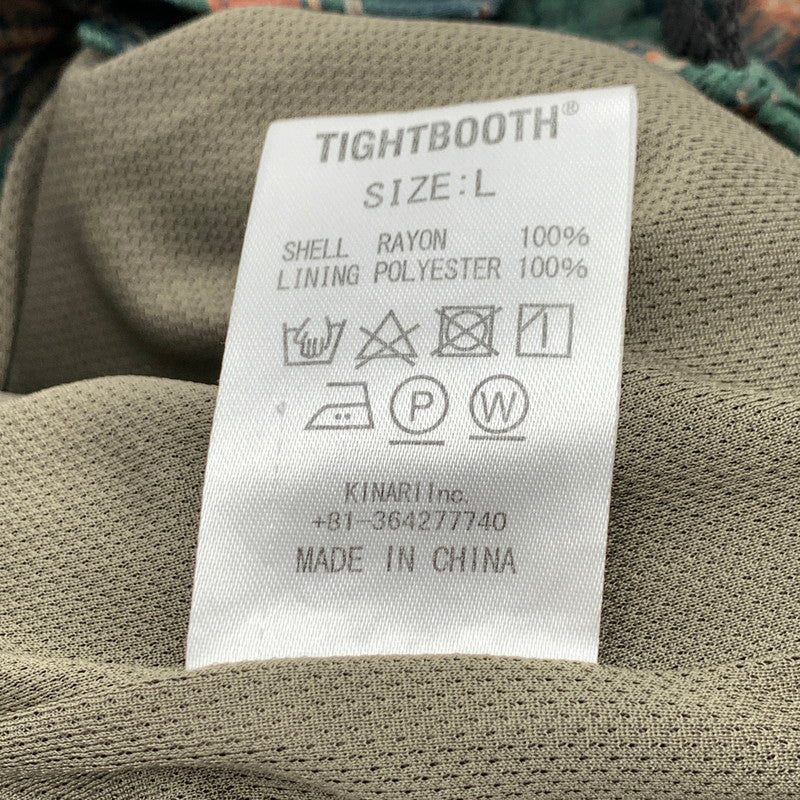 【中古品】【メンズ】 TIGHTBOOTH NYLON PANTS ナイロンパンツ ボトムス ブランド 古着 153-260815-gm-56-fuzh サイズ：L カラー：グリーン 万代Net店