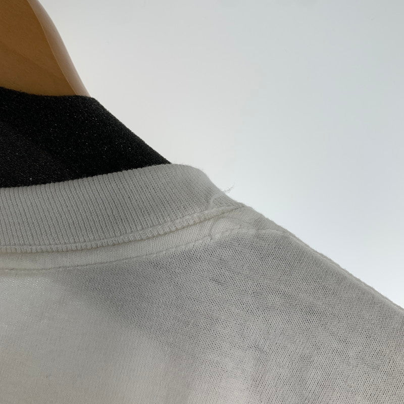 【中古品】【メンズ】 STUSSY × FRUIT OF THE LOOM ステューシー フルーツオブザルーム 半袖 Ｔシャツ トップス 古着 タグ付属 142-260813-mh-09-fuzh サイズ：M カラー：ホワイト 万代Net店