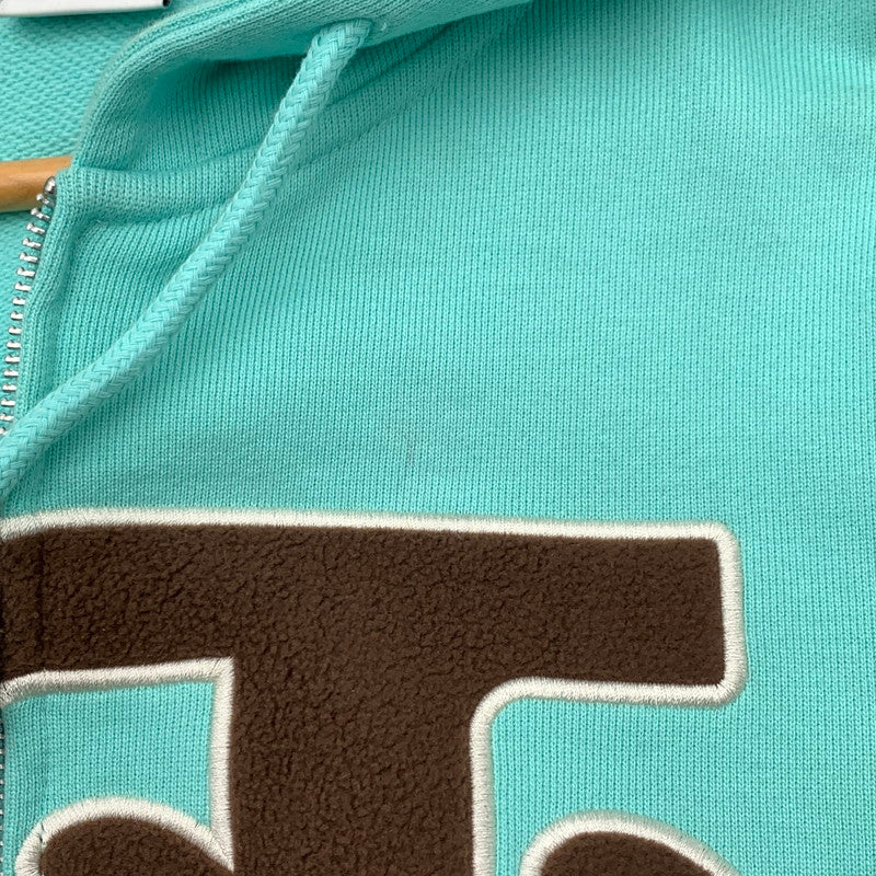 【中古品】【メンズ】 TTTMSW TTT-CT-004 WAVE LOGO HOODIE ロゴフーディ パーカー オーバーサイズ ブランド 古着 142-260815-gm-47-fuzh サイズ：L カラー：ミントグリーン 万代Net店