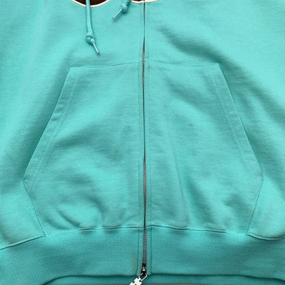 【中古品】【メンズ】 TTTMSW TTT-CT-004 WAVE LOGO HOODIE ロゴフーディ パーカー オーバーサイズ ブランド 古着 142-260815-gm-47-fuzh サイズ：L カラー：ミントグリーン 万代Net店